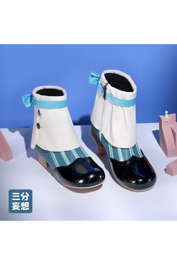 1/3 Delusion Genshin Impact Sigewinne White Shoes Cosplay Boots